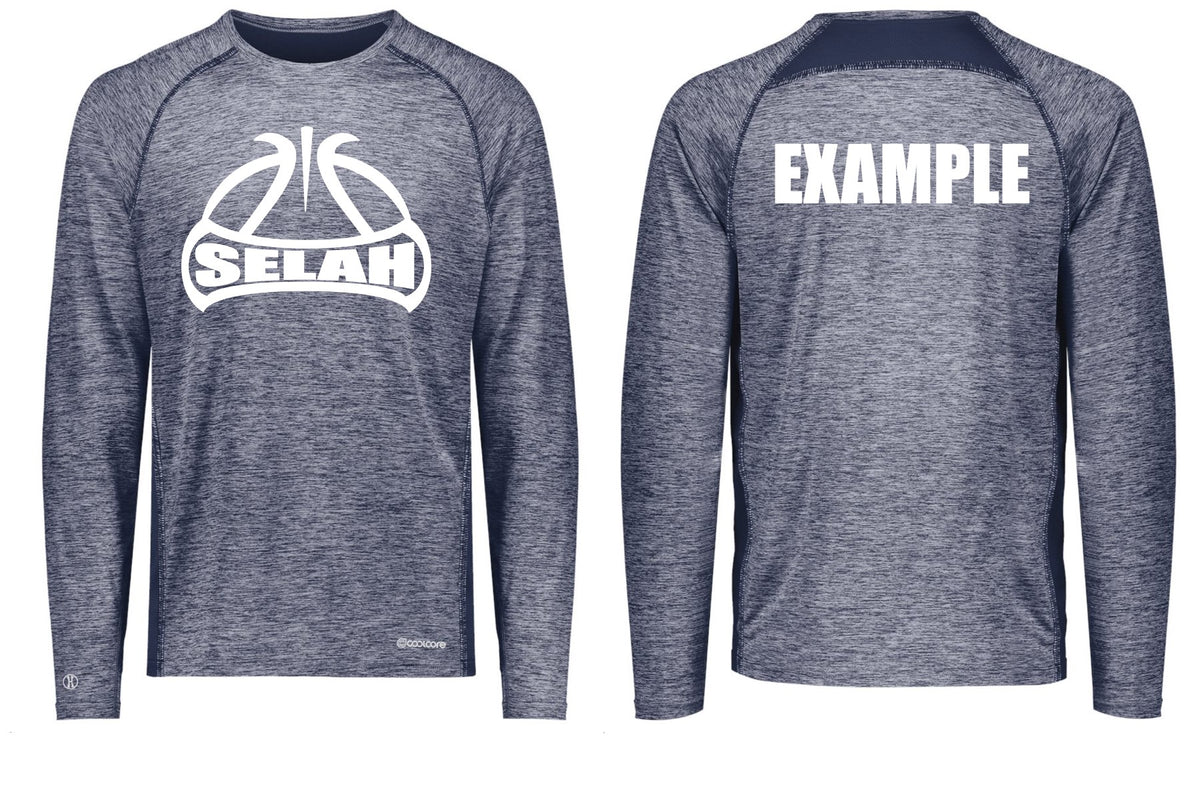 Youth Selah Basketball Performance Long Sleeve - White – Apple & Vine Co.