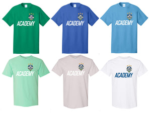 CWS SOCCER COTTON TEE ACADEMY LOGO