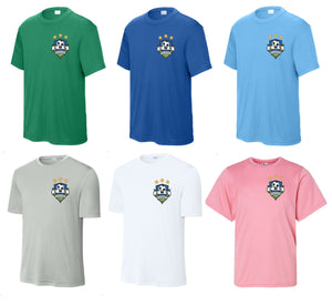 CWS SOCCER SPORT-TEK TEE SMALL CREST LOGO