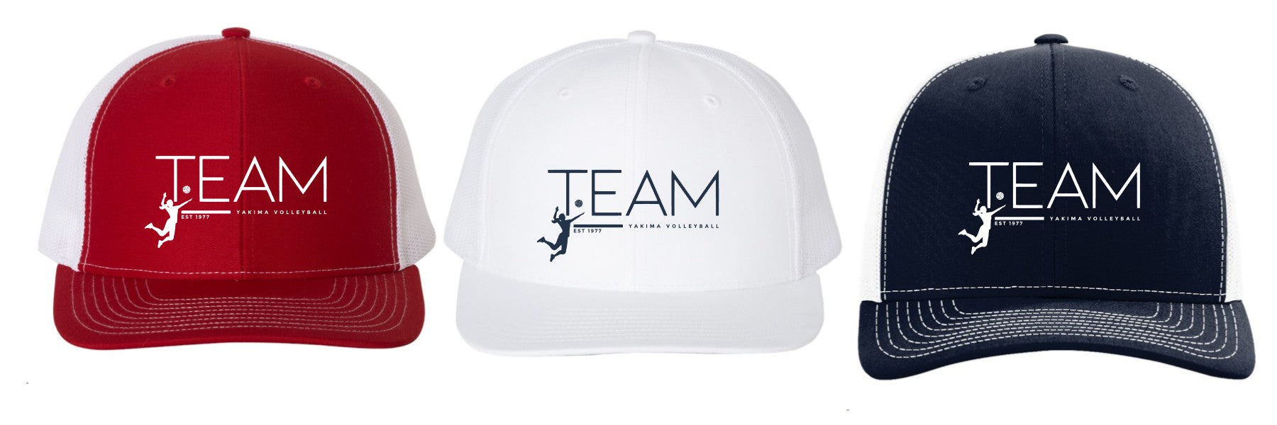 TEAM YAKIMA VOLLEYBALL Richardson - Snapback Trucker Cap - 112