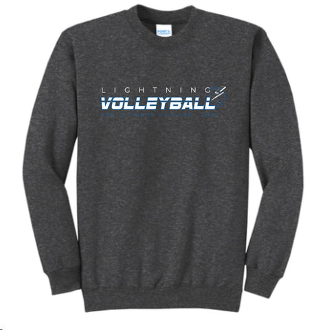 A LA SALLE VOLLEYBALL CREWNECK SWEATSHIRT -PLAYERS ONLY