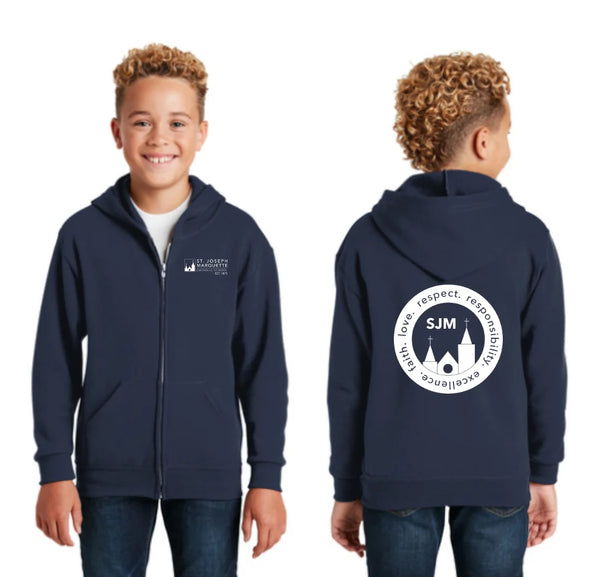 SJMMS 993M Full-Zip Hooded Sweatshirt