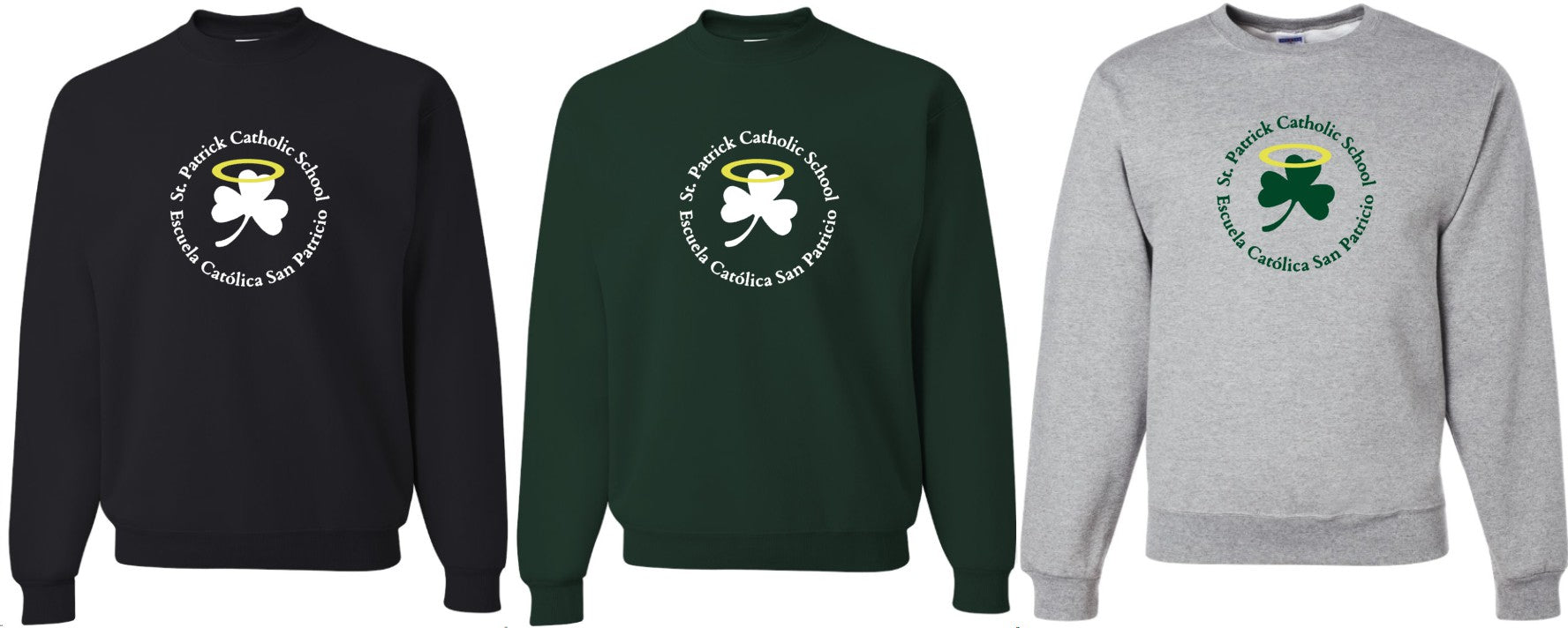 Adult Unisex St. Pats Crewneck Sweatshirt (C)