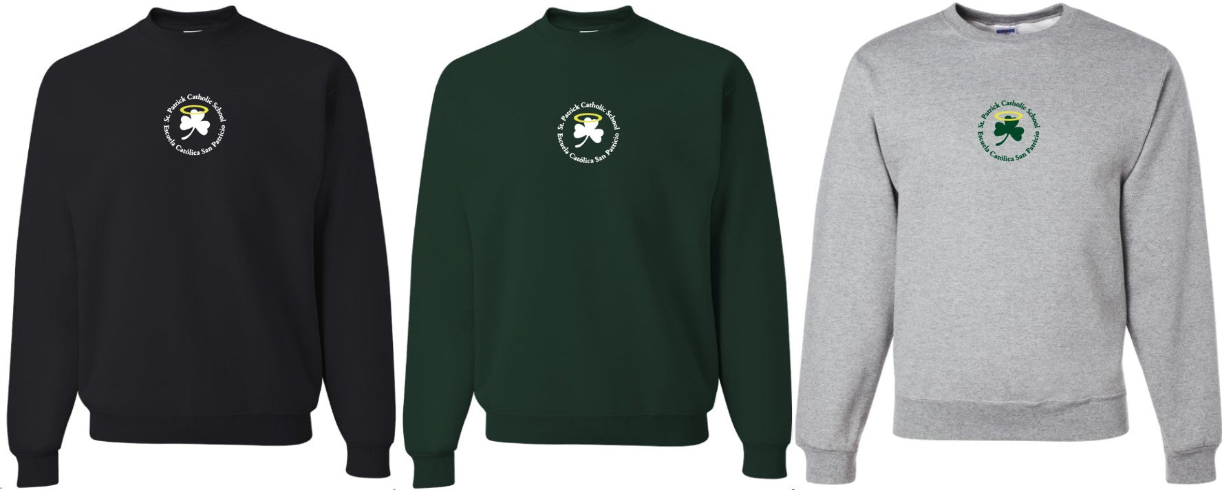 Adult Unisex St. Pats Crewneck Sweatshirt (C) Mini