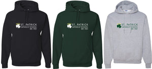 Adult Unisex St. Pats Hoodie (H) Full Jerzees 996MR