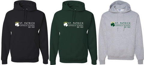 Adult Unisex St. Pats Hoodie (H) Full Jerzees 996MR