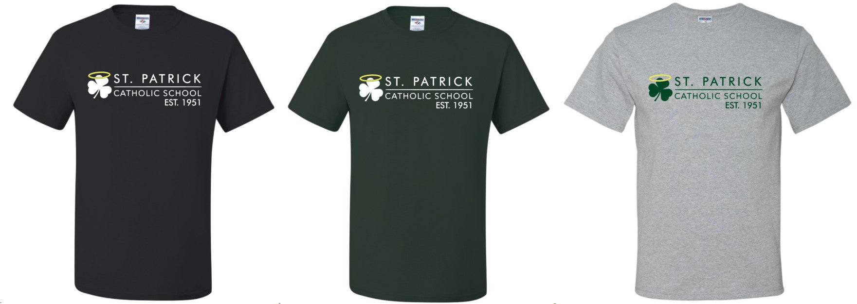 Adult Unisex St. Pats T-Shirt (H) Jerzees 29M