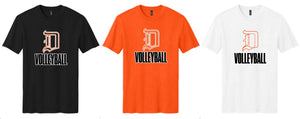 DAVIS VOLLEYBALL D DM108 Perfect Blend® CVC Tee