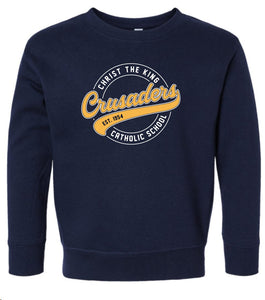 CHRIST THE KING TODDLER Fleece Crewneck Sweatshirt - 3317