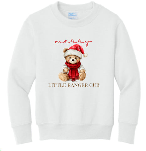 NVPTSA Merry Little Ranger Cub YOUTH Crewneck Sweatshirt PC90Y
