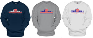 TEAM YAKIMA VOLLEYBALL Badger Unisex Pocket Crewneck Sweatshirt - 1252