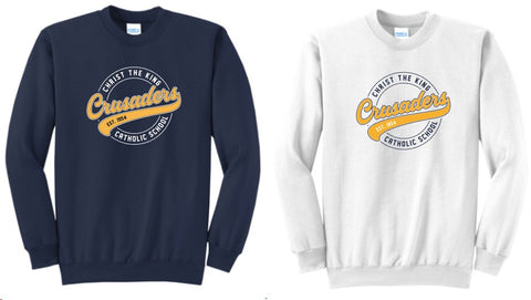CHRIST THE KING Core Fleece Crewneck Sweatshirt PC78