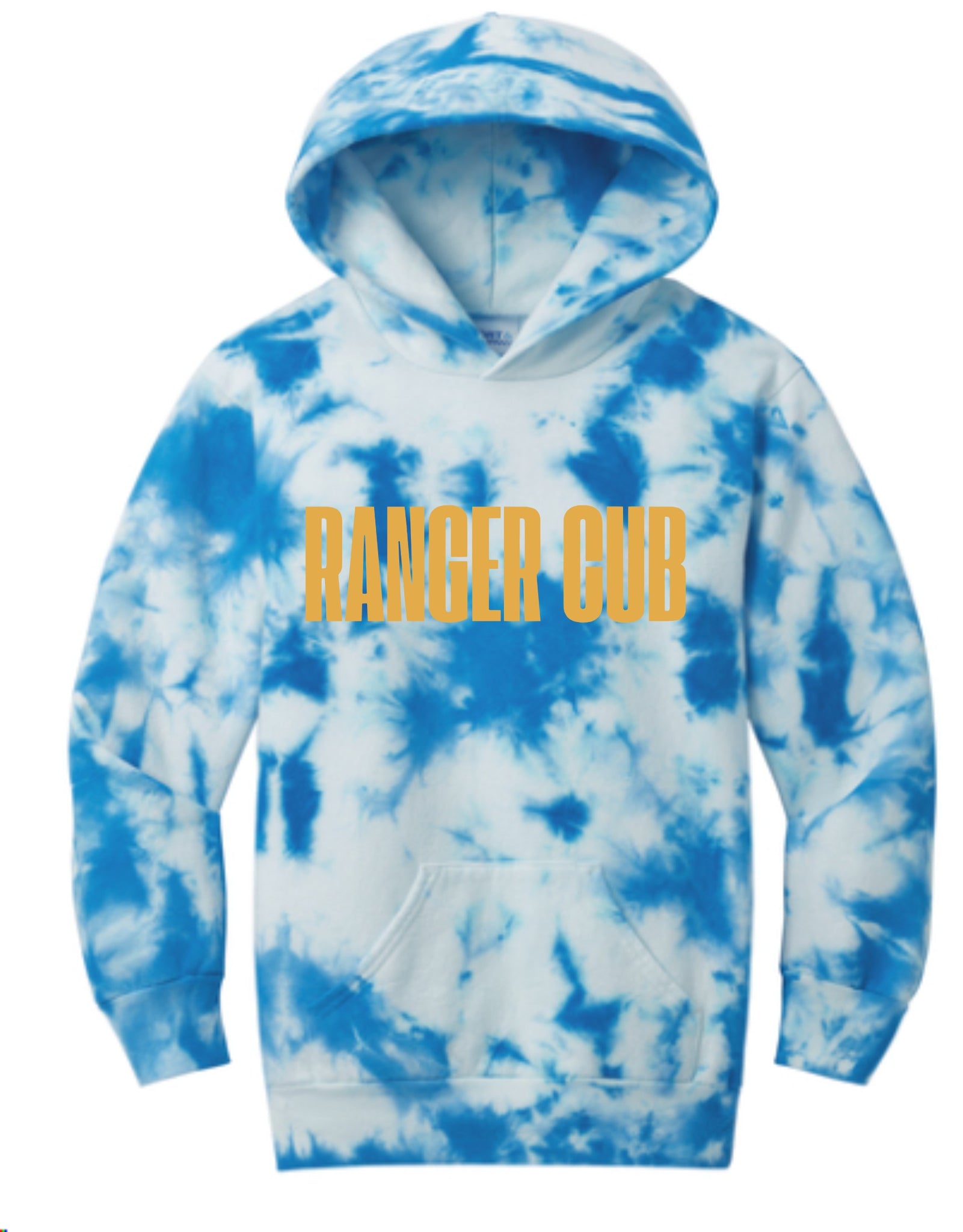 NVPTSA Port & Co Youth Crystal Tie-Dye Hoodie PC144Y