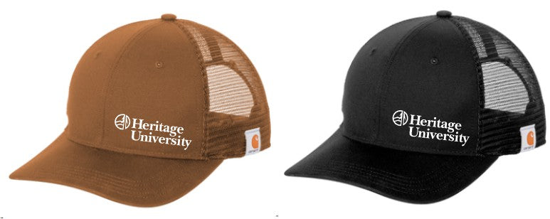 Heritage University - Carhartt® Canvas Mesh Back Cap - CT105298
