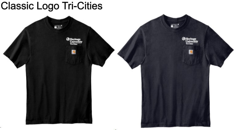Heritage University | Tri-Cities - Carhartt ® Workwear Pocket Short Sleeve T-Shirt - CTK87