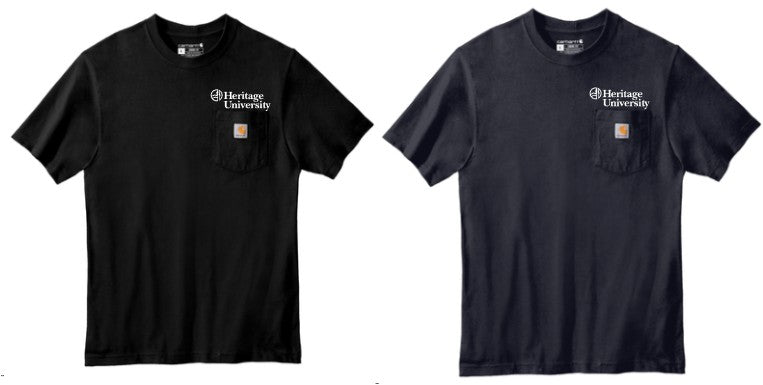Heritage University - Carhartt ® Workwear Pocket Short Sleeve T-Shirt - CTK87