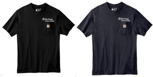 Heritage University - Carhartt ® Workwear Pocket Short Sleeve T-Shirt - CTK87
