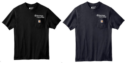 Heritage University - Carhartt ® Workwear Pocket Short Sleeve T-Shirt - CTK87