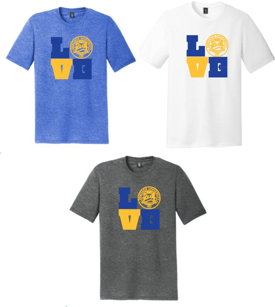 Heritage University - District ® Perfect Tri ® Tee - DM130