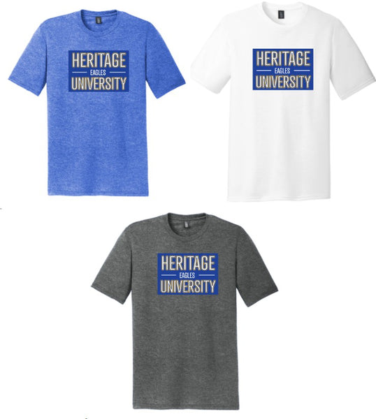 Heritage University - District ® Perfect Tri ® Tee - DM130