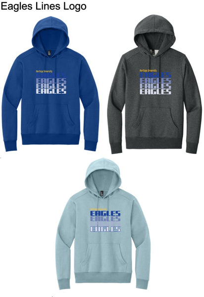 Heritage University - District® Perfect Weight® Fleece Hoodie - DT1101