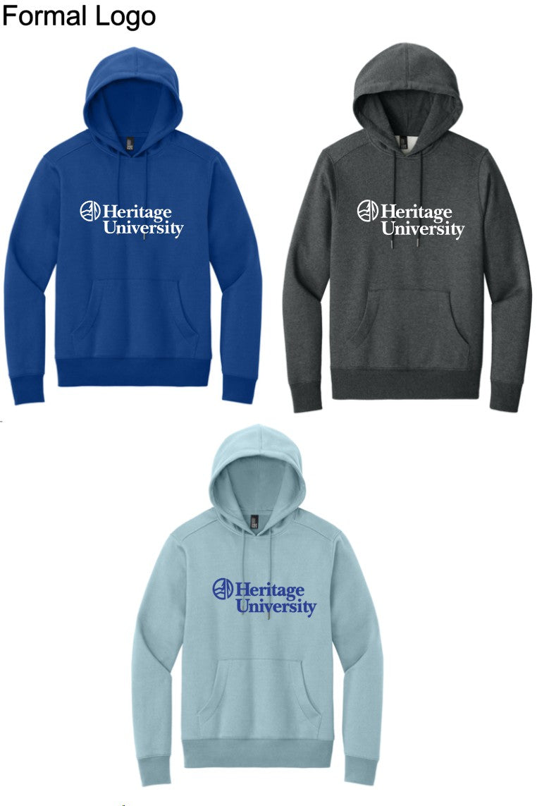 Heritage University - District® Perfect Weight® Fleece Hoodie - DT1101