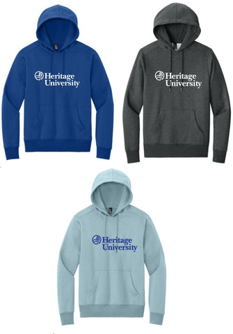 Heritage University - District® Perfect Weight® Fleece Hoodie - DT1101
