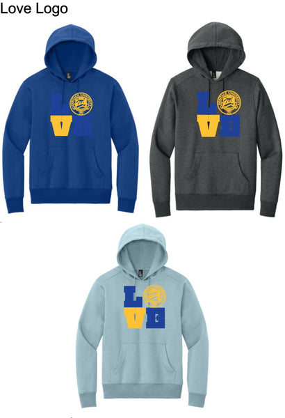 Heritage University - District® Perfect Weight® Fleece Hoodie - DT1101