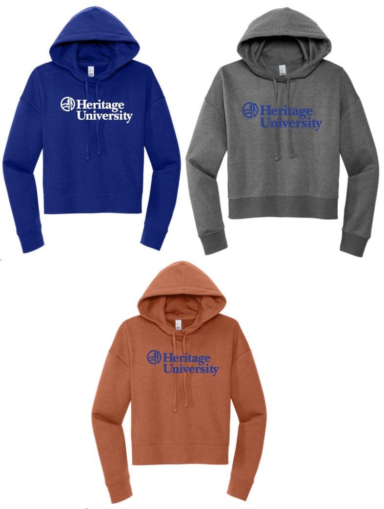 Heritage University - District® Women’s V.I.T.™ Fleece Hoodie - DT6101