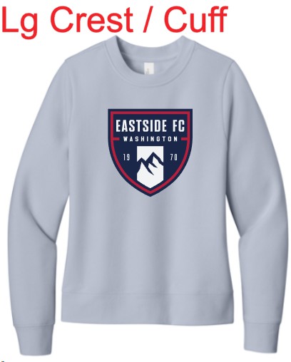 EASTSIDE FC Fleece Crew NEW LOGO FEB '26 District® Women’s V.I.T.™ Fleece Crew - DT6105