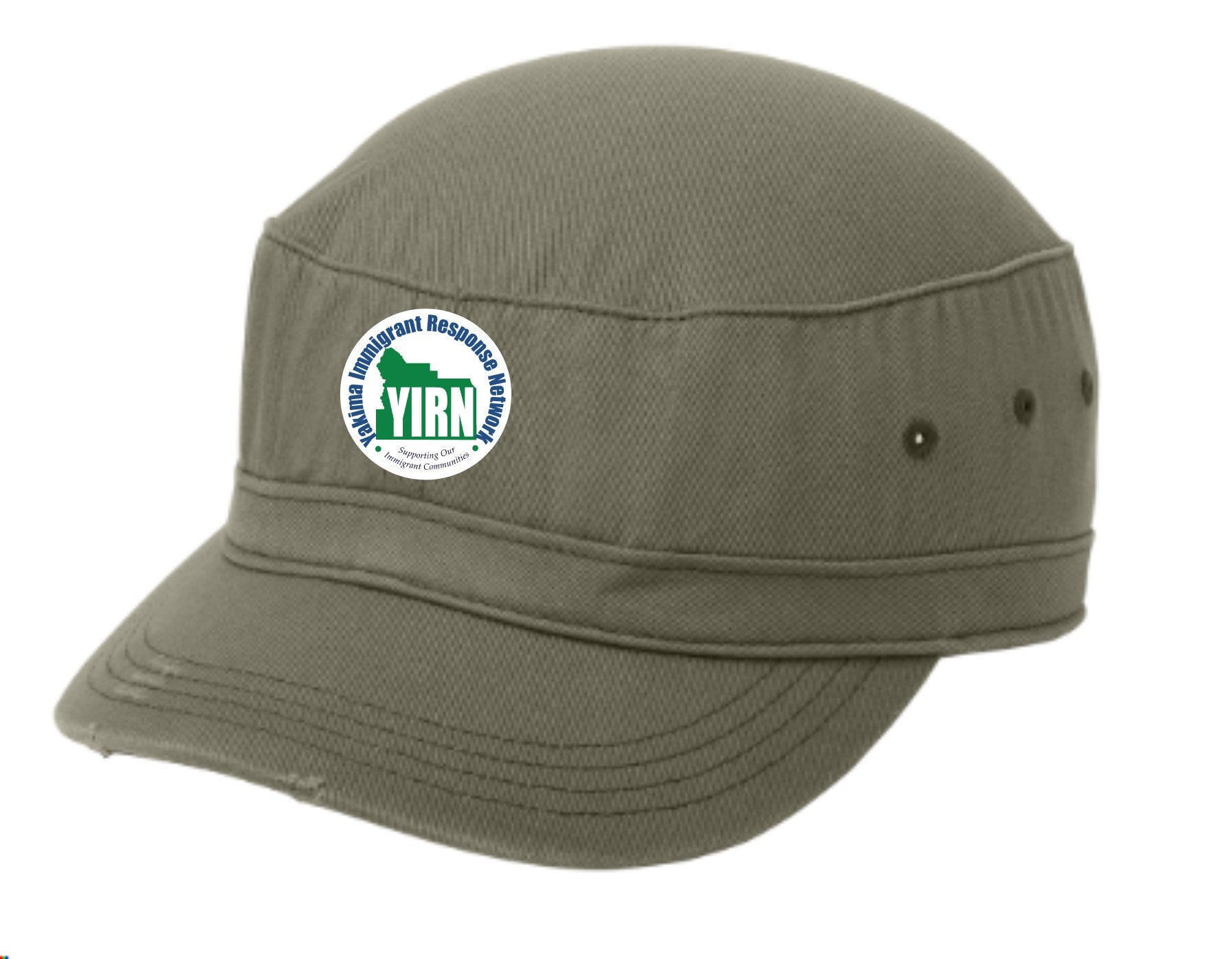 YIRN Distressed Military Hat DT605