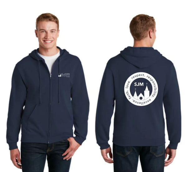 SJMMS 993M Full-Zip Hooded Sweatshirt