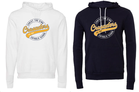 CHRIST THE KING BELLA CANVAS Sponge Fleece Hoodie - 3719