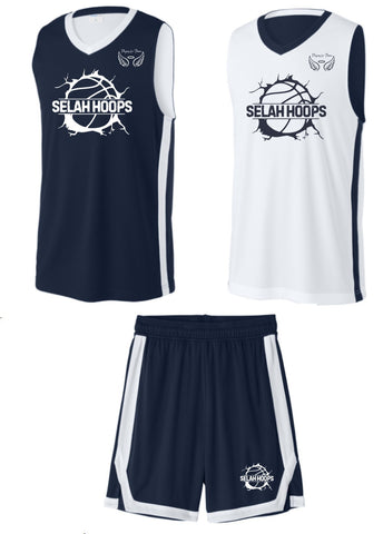SELAH HOOPS UNIFORM ST900 Sport-Tek® Rival Basketball Rev Jersey & Shorts