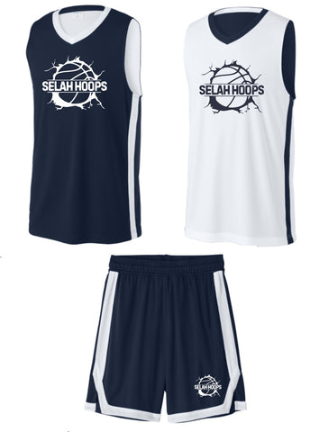 SELAH HOOPS UNIFORM ST900 Sport-Tek® Rival Basketball Rev Jersey & Shorts (Copy)