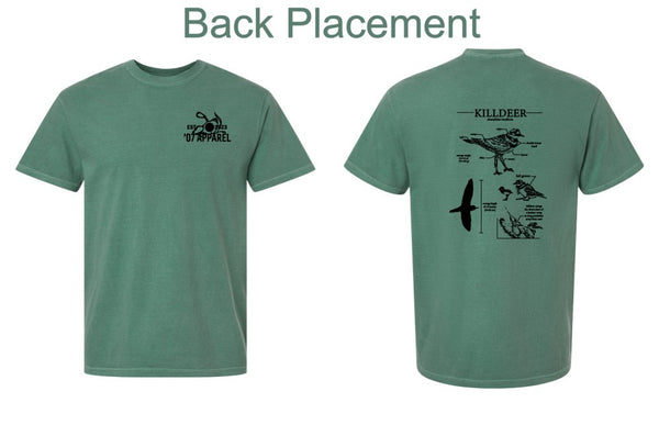'07 Apparel 'Killdeer' Unisex Garment-Dyed Heavyweight T-Shirt - 1717