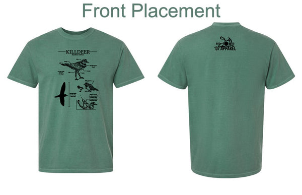 '07 Apparel 'Killdeer' Unisex Garment-Dyed Heavyweight T-Shirt - 1717