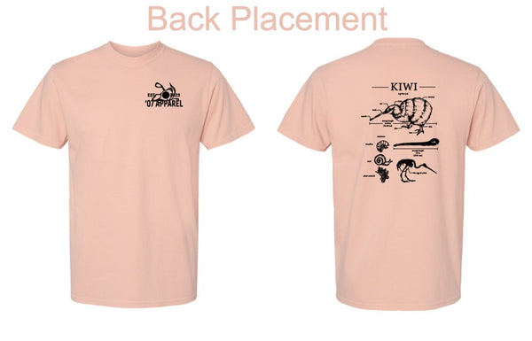 '07 Apparel 'Kiwi' Unisex Garment-Dyed Heavyweight T-Shirt - 1717