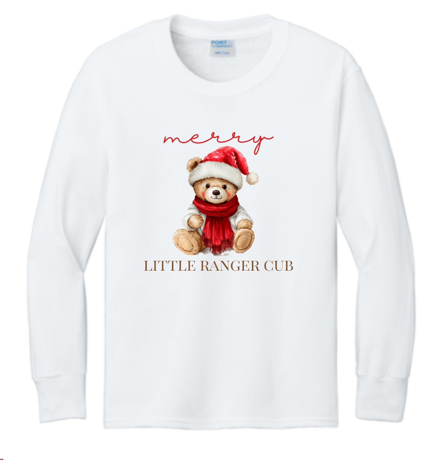 NVPTSA Merry Little Ranger Cub Youth Long Sleeve Tee PC450LS