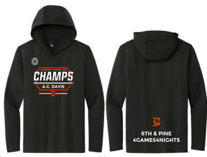 DAVIS STATE 2025 District Perfect Tri Long Sleeve Hoodie DM139