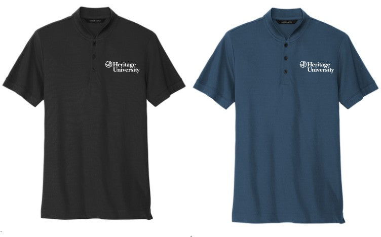 Heritage University - Mercer+Mettle® Stretch Pique Henley - MM1008