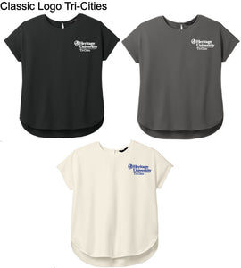 Heritage University | Tri-Cities - Mercer+Mettle® Women's Stretch Crepe Crew - MM2015