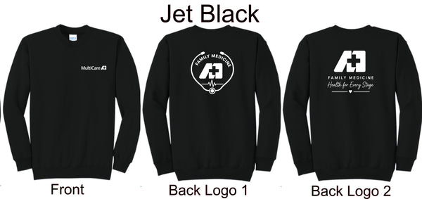 MultiCare Family Medicine - Core Fleece Crewneck Sweatshirt PC78