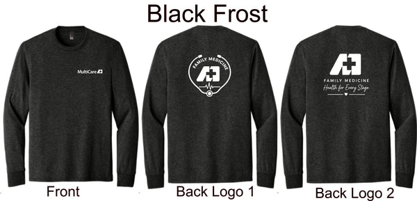 MultiCare Family Medicine - District Perfect Tri Long Sleeve Tee DM132