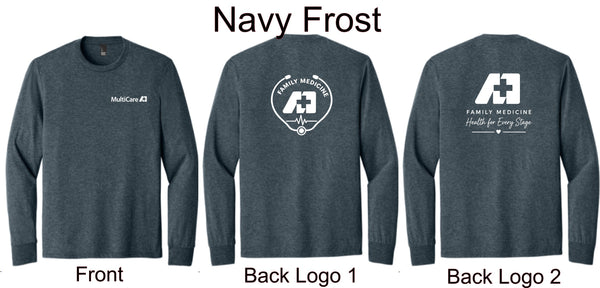 MultiCare Family Medicine - District Perfect Tri Long Sleeve Tee DM132