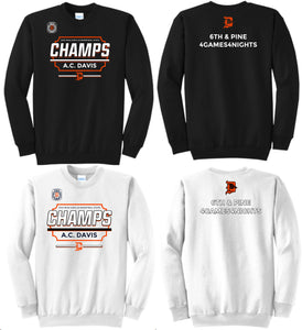 DAVIS STATE 2025 PC Core Fleece Crewneck Sweatshirt PC78