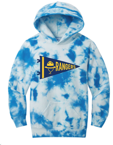 NVPTSA Port & Co Youth Crystal Tie-Dye Hoodie PC144Y