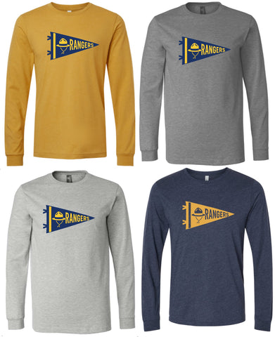 NVPTSA BELLA CANVAS Long Sleeve Tee 3501 LOGOS 5-8