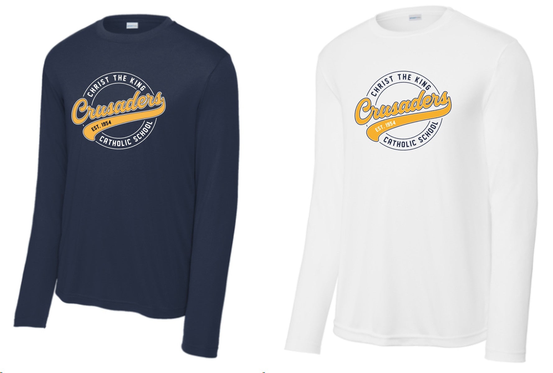 CHRIST THE KING Long Sleeve Competitor Tee ST350LS