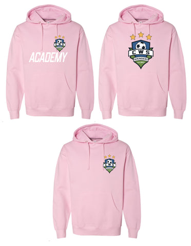 CWS SOCCER PINK HOODIE